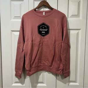 Bella Canvas Dusty Rose Crewneck Sweater
